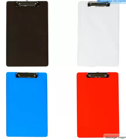 TABLA DE PASTICO PARA DOCUMENTOS