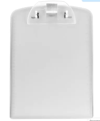 TABLA DE PLÁSTICO CON CLIP PARA DOCUMENTOS